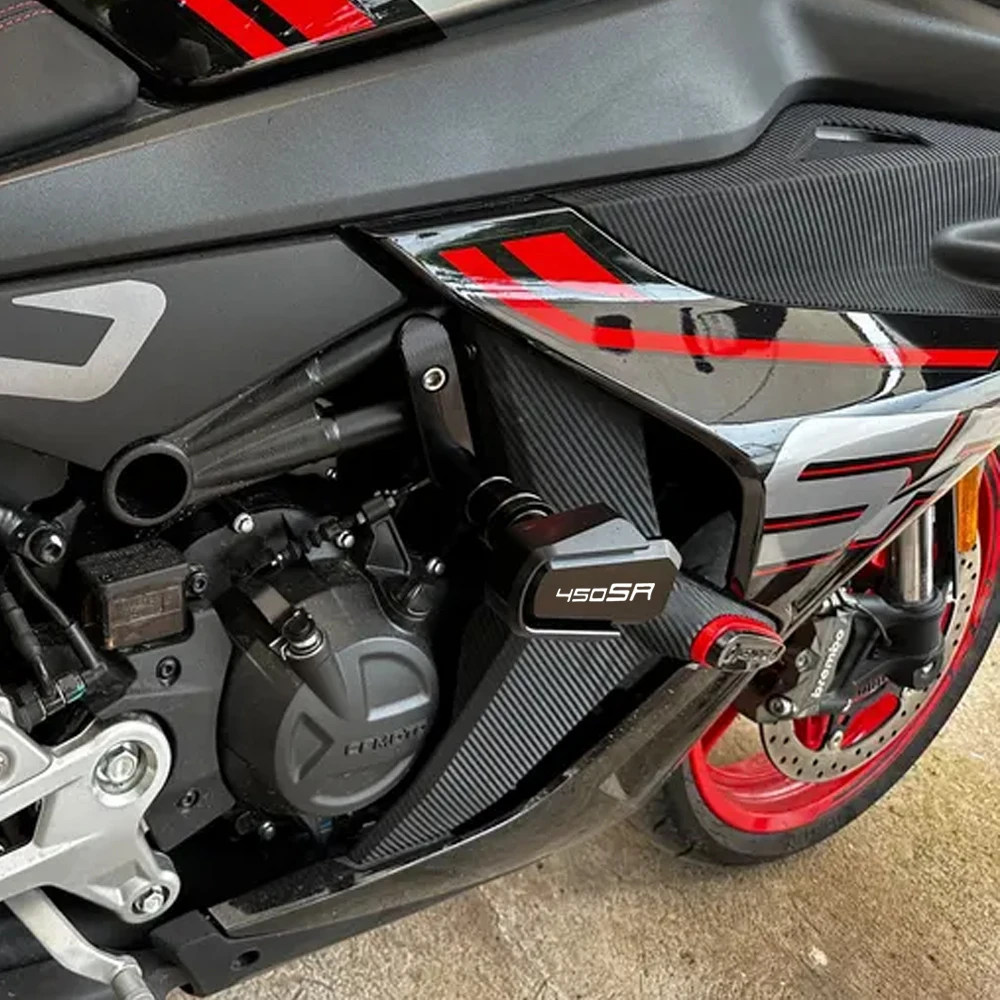 Для CFMOTO 450SR 450SS 450 SR SS 2022-2024 Защитная крышка двигателя ползунки защита от падения