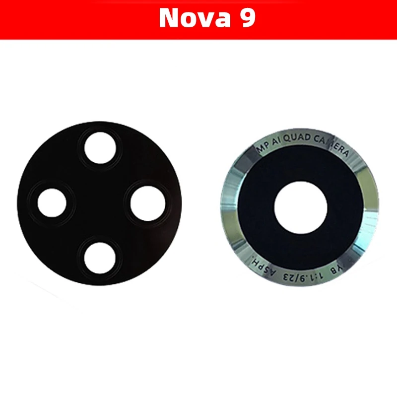 for huawei nova 9 original new back rear camera glass lens nova9 mobile phone replacement parts free global shipping