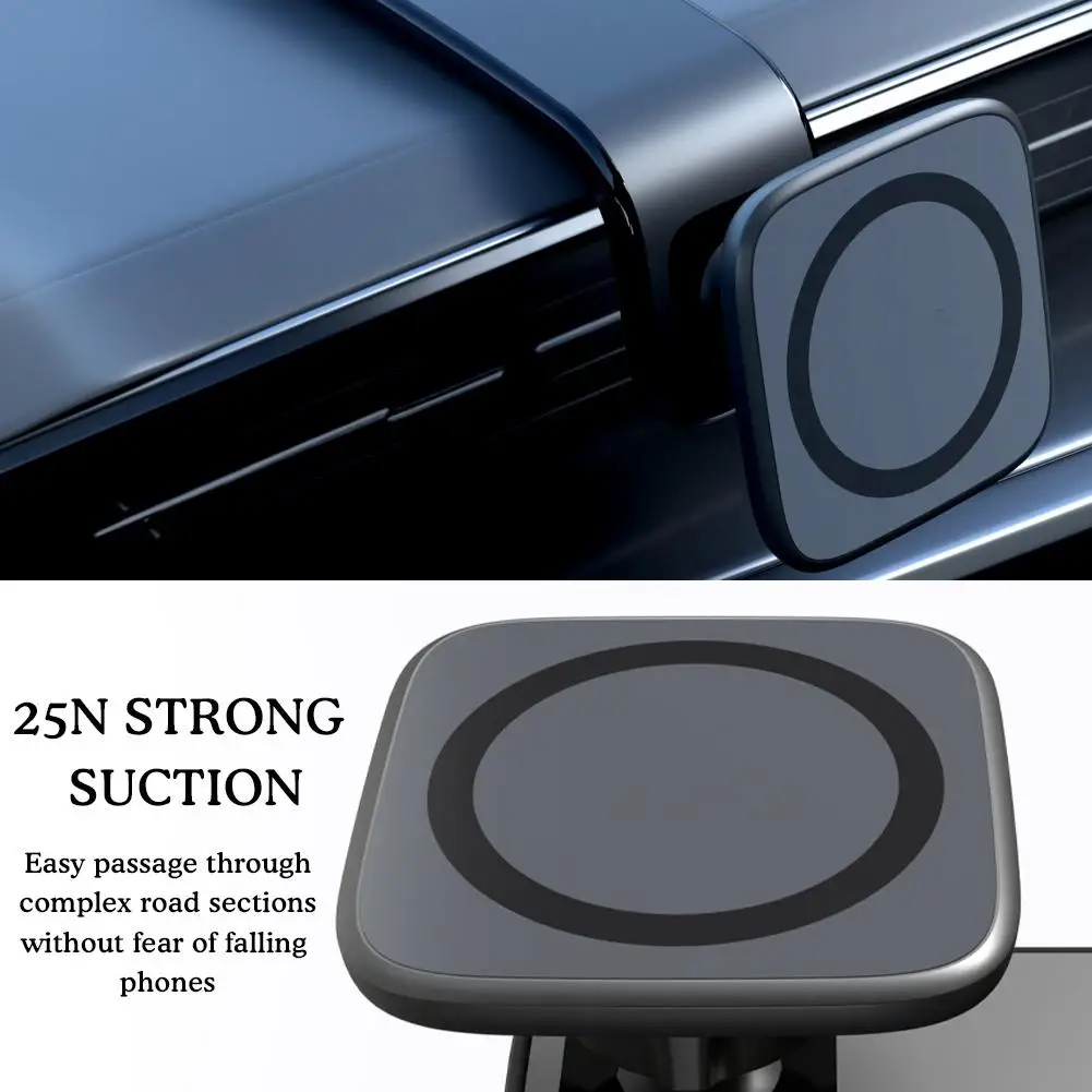 

Baseus Magnetic Holder Car Phone Holder Stand Foldable Telephone Support Mount For Iphone 12 13 14 Pro Max For Samsung S23 Q4R3