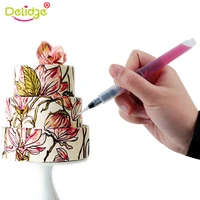 3pcs cake painting brush edible pigment pen coloring water pen diy cake decorating tool kitchen baking accessories