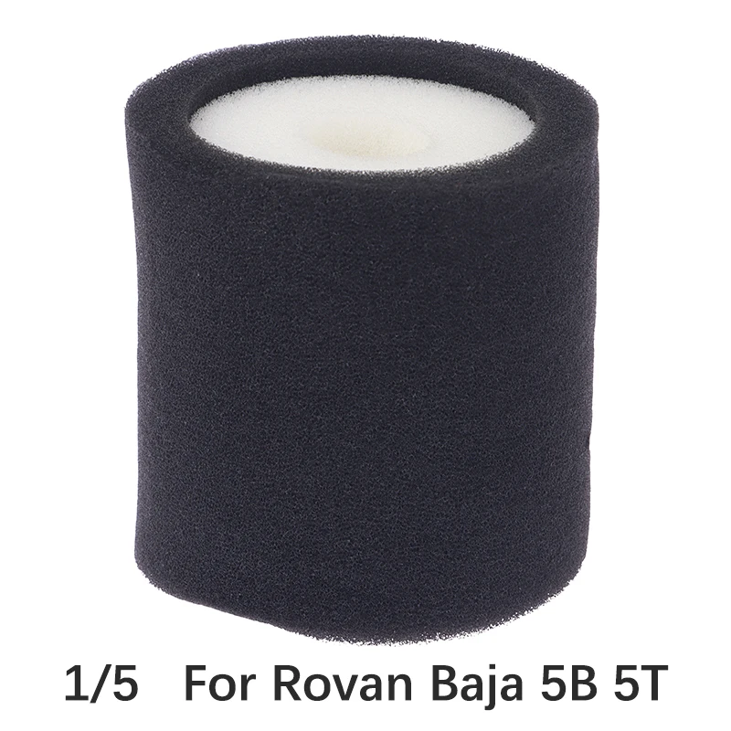 

1/5 Air Filter Foam Upgraded fit for Rovan 5B 5T SC Predator RC King Motor Gasoline Remote Control Filtration Cotton Part