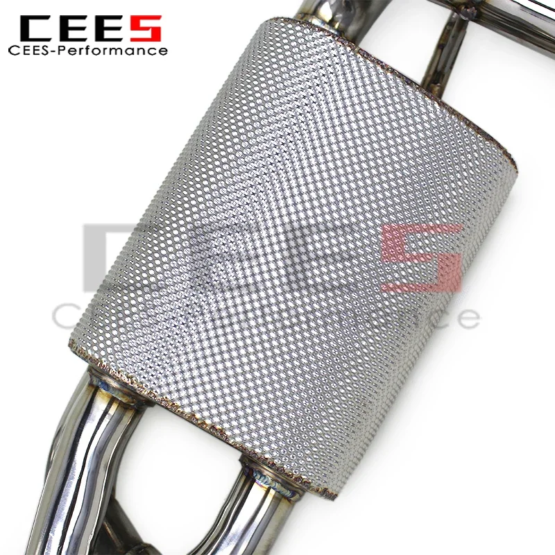 Cees Catback выхлопная система Valvetronic для Lotus EMIRA 2021-2022 изоляция из нержавеющей стали
