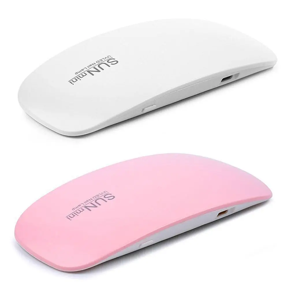 Мини Сушилка для ногтей 6 Вт УФ светодиодная лампа всех типов маникюрный Гель-лак