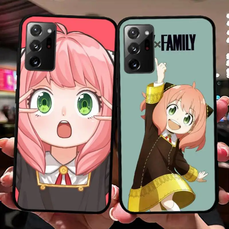 

Spy×Family Anya Phone Case for Samsung Note 5 7 8 9 10 20 pro plus lite ultra A21 12 72