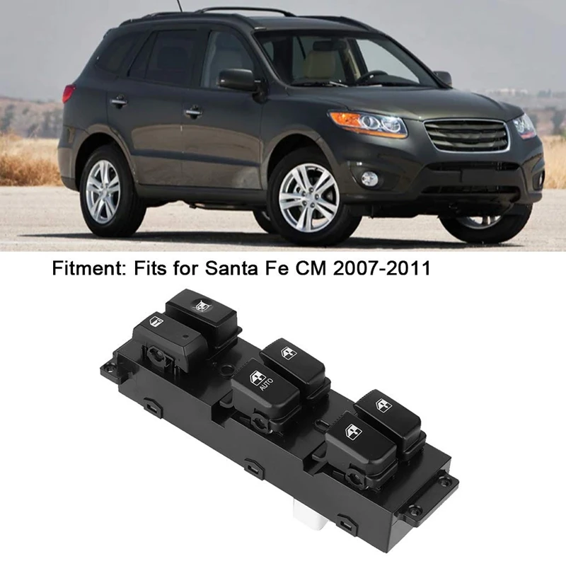 

Переключатель управления стеклом для Hyundai Santa Fe CM 2007-2011 93570-2B100 935702B100