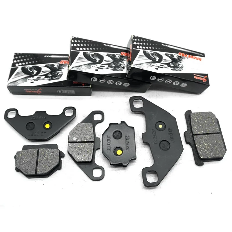 

Комплект передних и задних тормозных колодок мотоцикла для KAWASAKI Z400 1983 ZX400 FX400R 1986 1987 1988 1989 GPZ400 1990 1983 GPZ400R