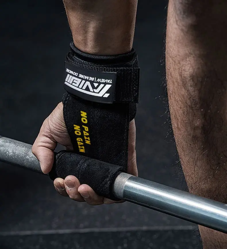 Наручные крючки для тяжелой атлетики поддерживающие захваты перчатки-вкладыши