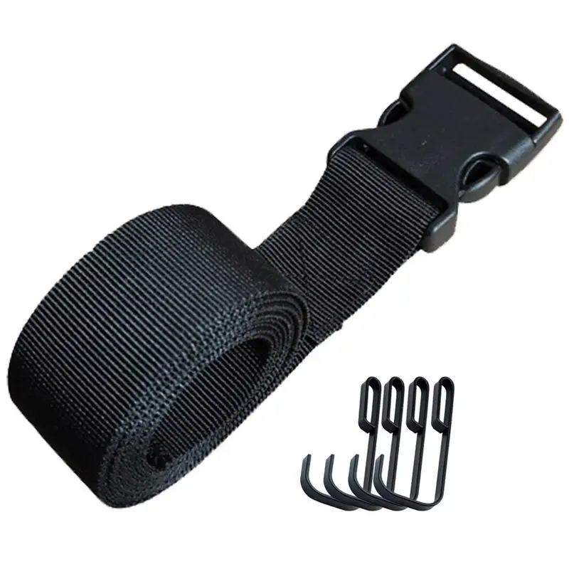 

Вешалка для снаряжения, ремень безопасности для дерева, нейлоновый ремешок для дерева с 4 металлическими пряжками, подвесной крючок для отл...