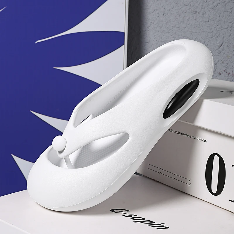 Сандалии на плоской подошве с закрытым носком Нескользящие мягкая подошва