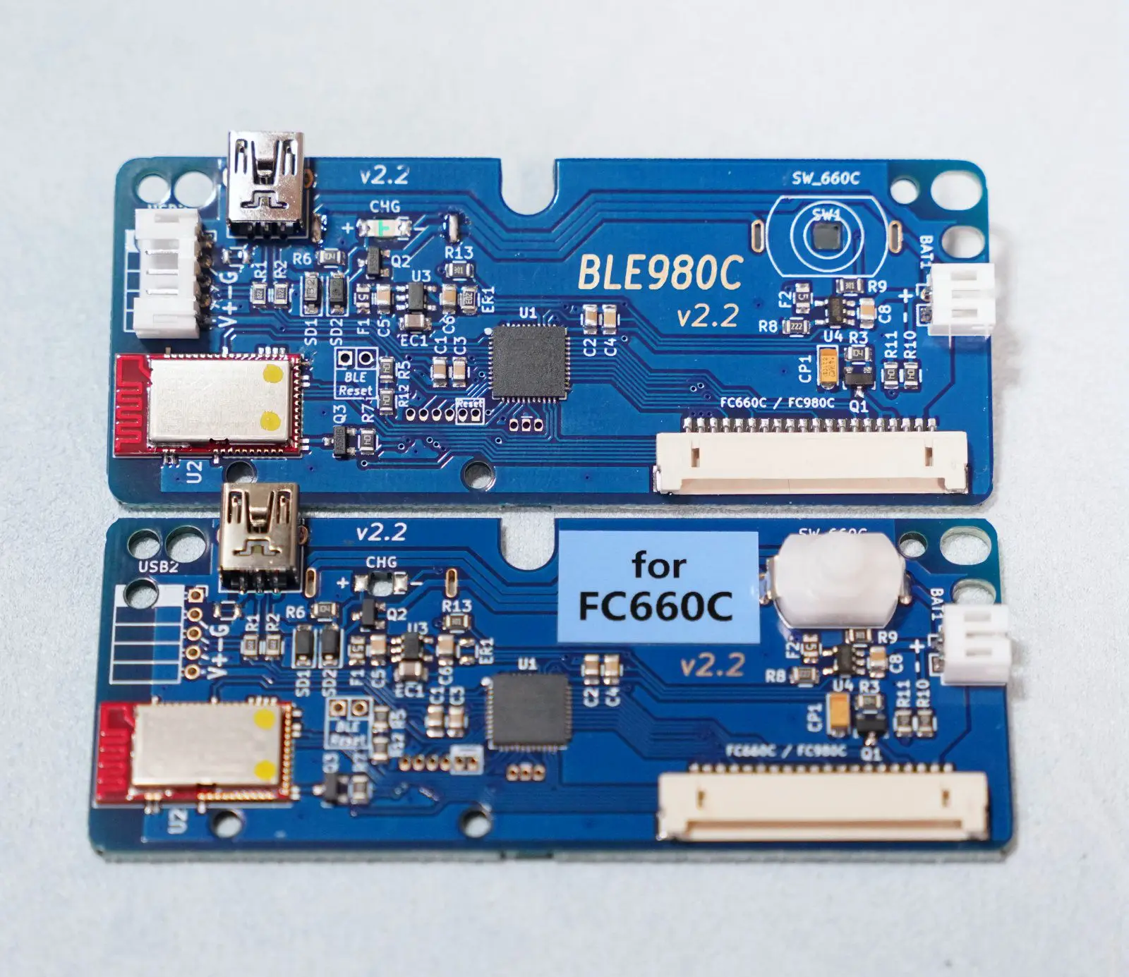 Static BLE660C/980C modified Bluetooth-compatible wireless dual-mode main control compatible with FC660C/980C