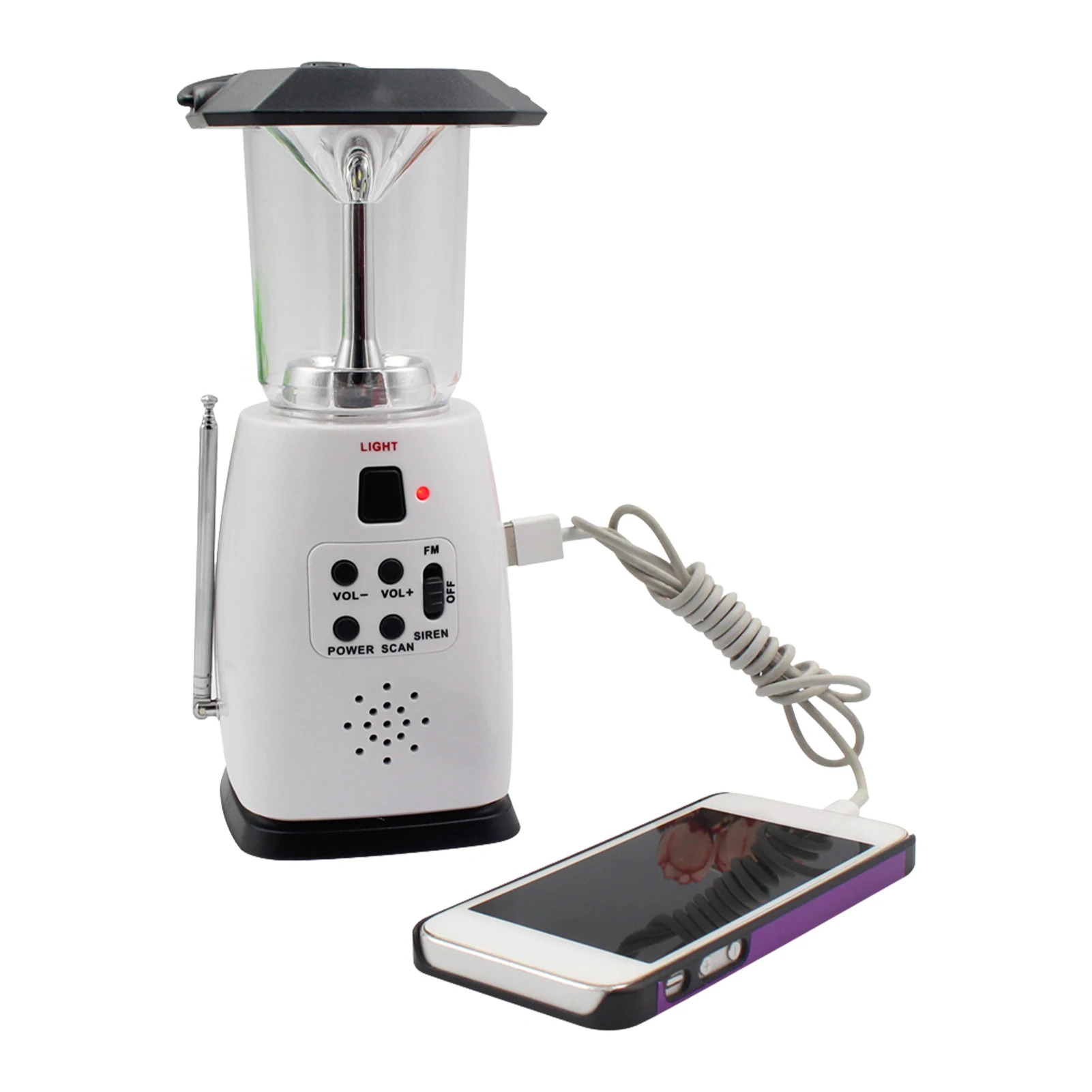 

Emergency Lanterns Indoor Outdoor Use LED Lamp For Power Outage Home Power Failure Rechargeable Battery USB Solar Powered Tent