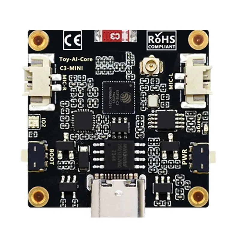 Фото ESP32 C3 голосовой робот мини-макетная плата AI DeepSeek игрушка кукла Core 1,28 дюйма 1,54 дюйма ЖК-дисплей для Xiao Zhi №2