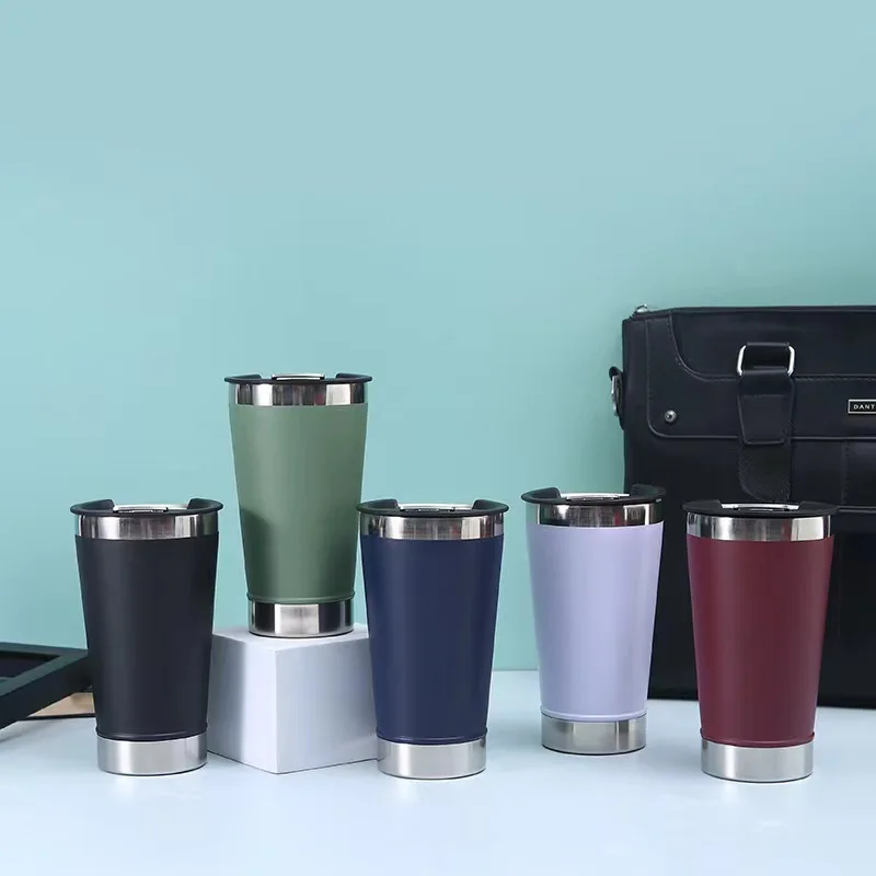 

Long Duration Heat Cup 473ml Stainless Steel C Opener Beer Hot Coffee Ice Cream Premium Colors