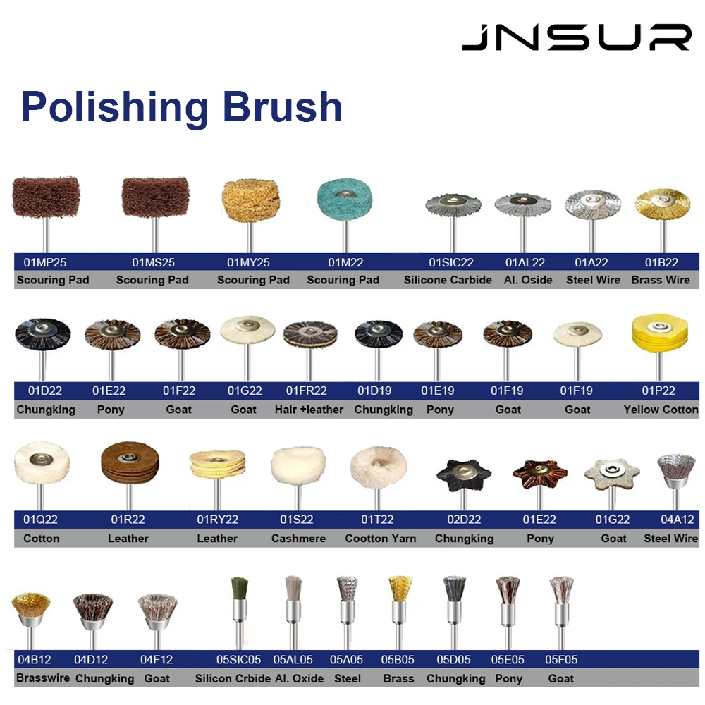 JNSUR Полировальные Щетки Стоматологический Искусственный Полировщик Инструменты