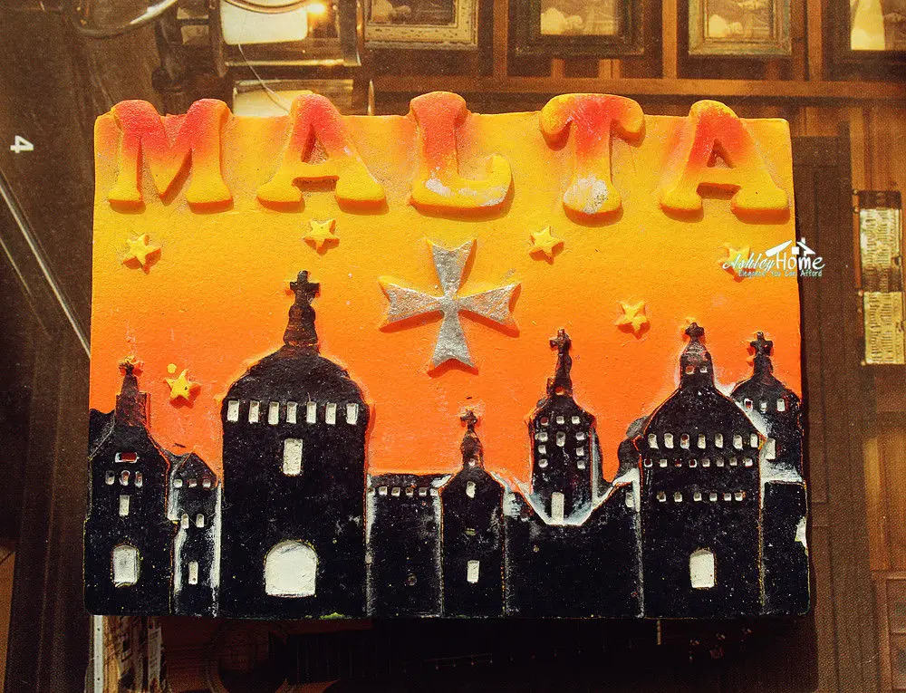 

Свадебный сувенир Valletta, Мальта, 3D искусственная смола, идея для путешествий и подарка