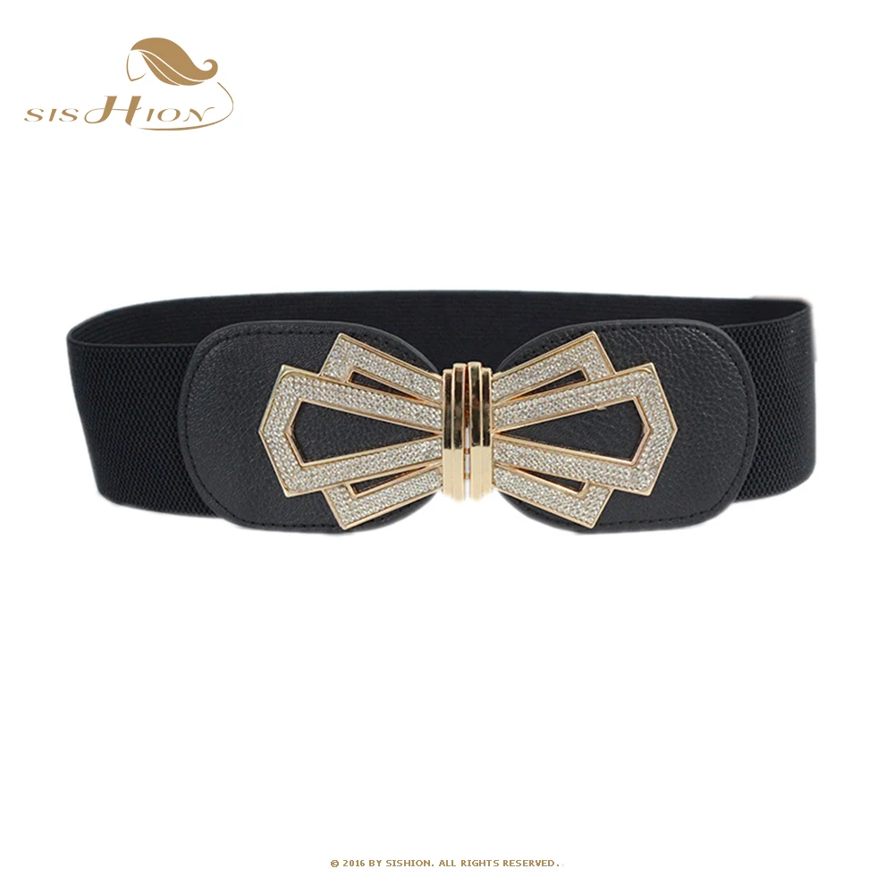 

SISHION 2022 Summer Decoration Women's Shirt Metal Crown Crown Crossing Diamond Fashion Limp Pine Botes VD3042