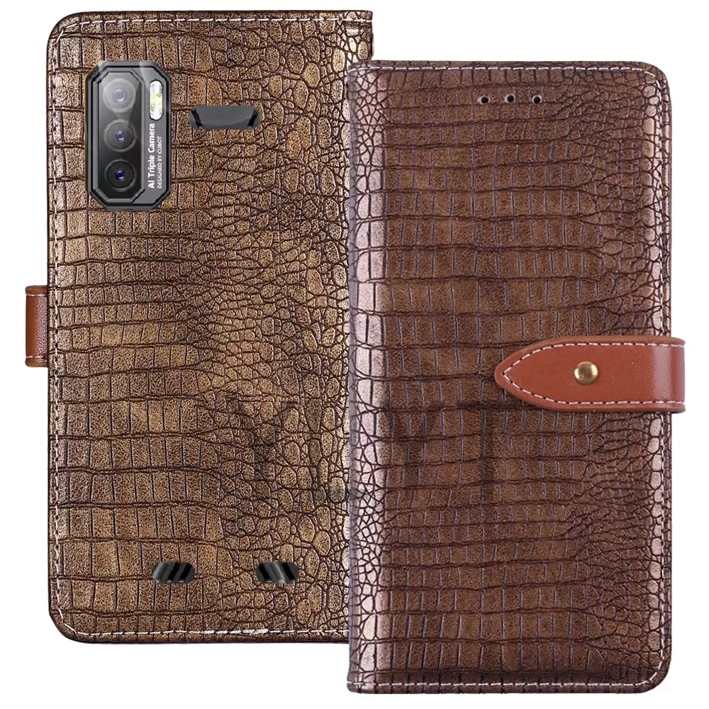 

Роскошный защитный кожаный чехол премиум класса с откидной крышкой, чехол-Бумажник для телефона Cubot C20 KingKong 5 Pro, кожаный чехол