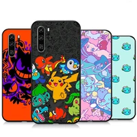 pokemon pikachu phone cases for huawei honor p smart z p smart 2019 p smart 2020 p20 p20 lite p20 pro soft tpu coque funda