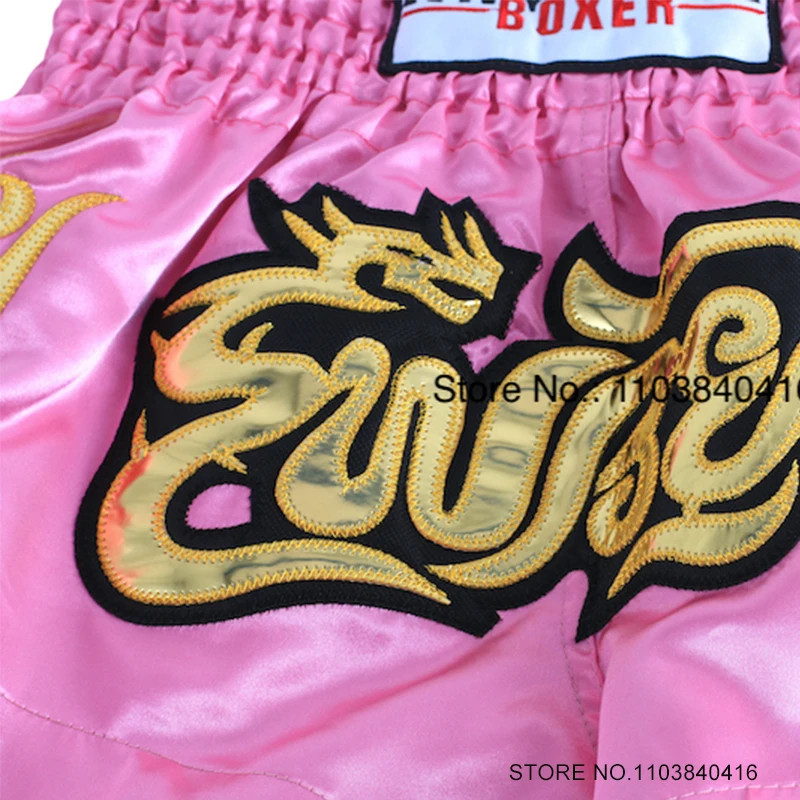 Боксерские шорты женские детские для тайского бокса ММА боевые искусства Boxeo