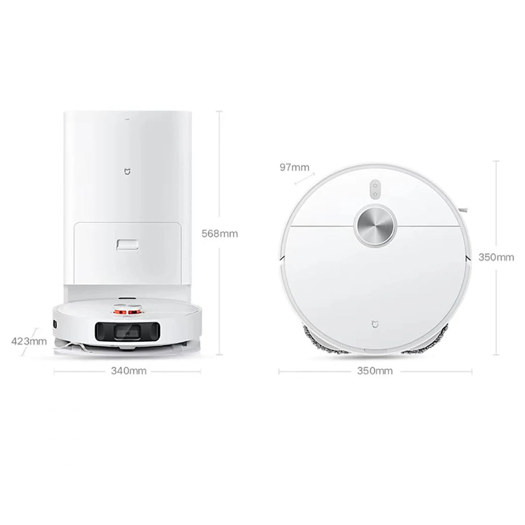 4000pa Xiaomi Mijia Omni Робот-пылесос для подметания и мытья полов самоочищающийся моющий