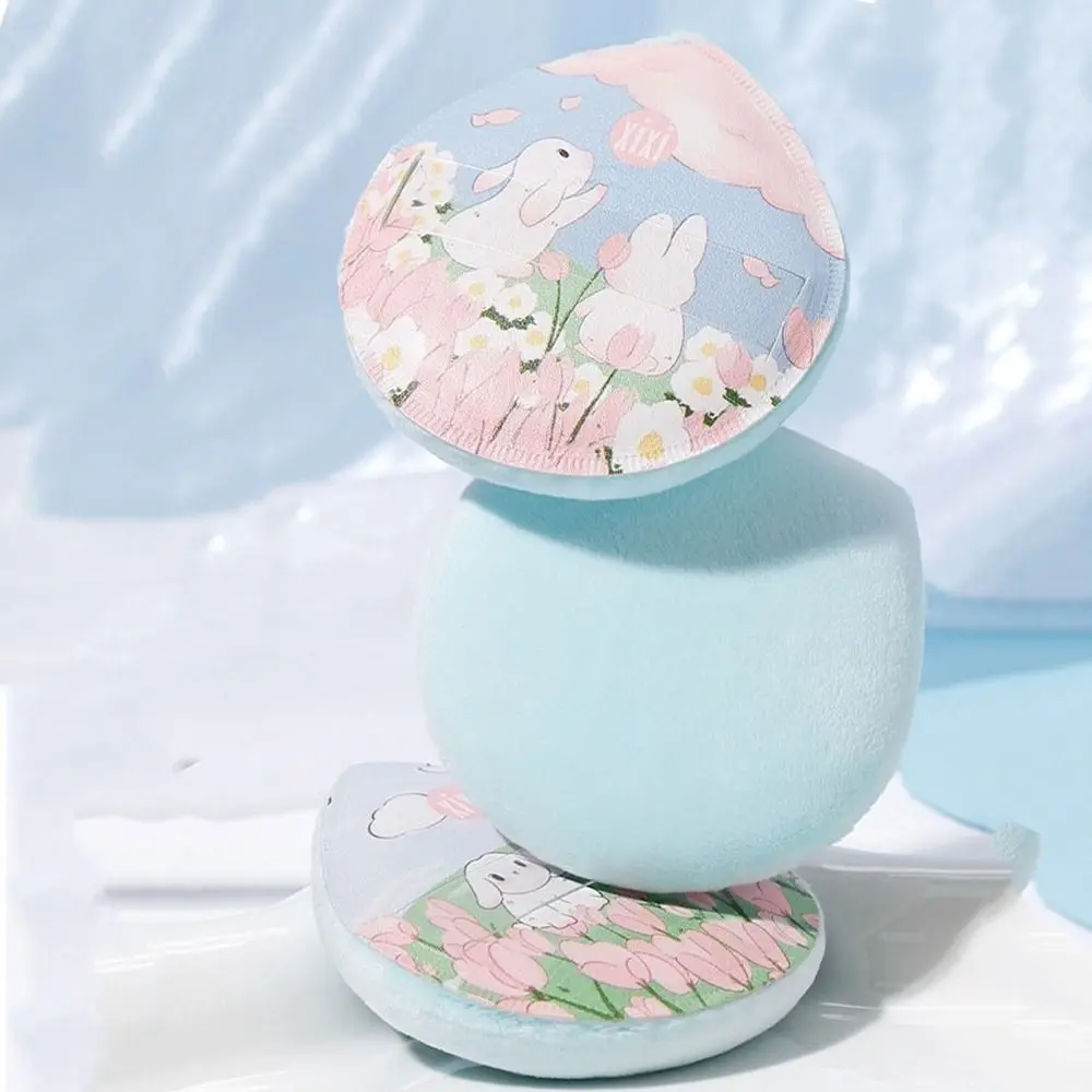 Милая пушистая пуховка для макияжа сухая и влажная мягкая воздушная подушка