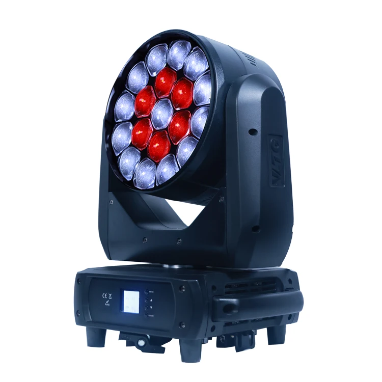 Оптовая цена 19*40 светодиодные пчелиные глаза Rgbw Свадебные движущиеся головные