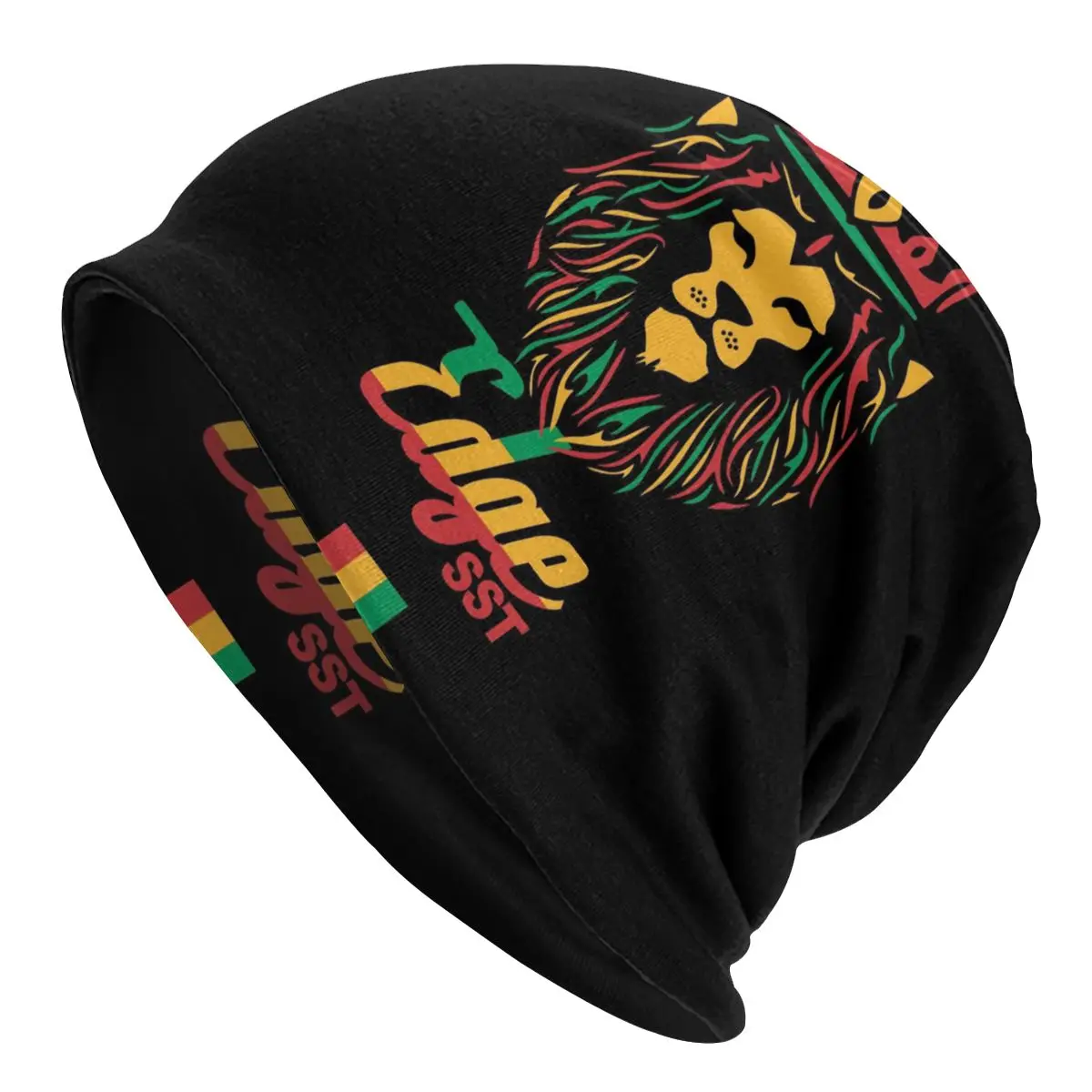 

Cool Rasta Lion Of Judah Art Dreadlock Rastafari Bonnet Hats Knitting Hats Autumn Skullies Beanies Hats Men's Head Wrap Caps