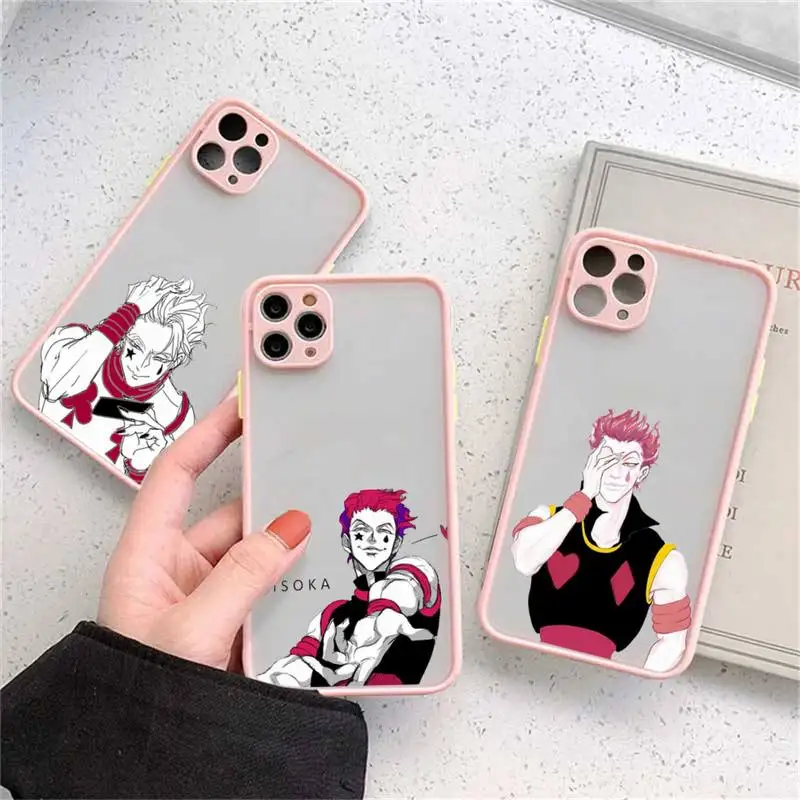 

Hisoka Anime Hunter X Phone Case matte transparent For iphone 11 12 13 7 8 plus mini x xs xr pro max cover