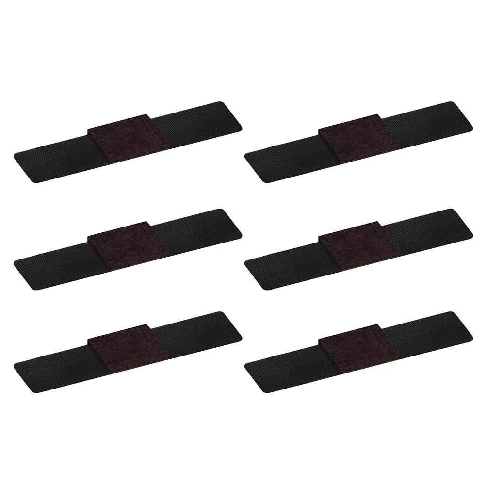 

6Pcs Felt Furniture Pads with Hook and Loop Fasteners Hardwood Floor Protectors
