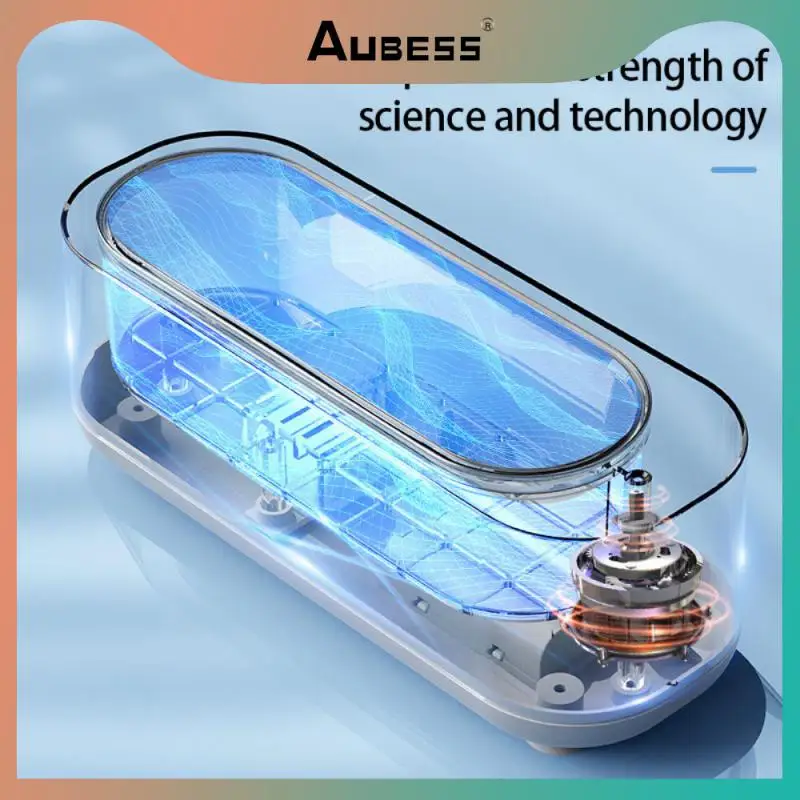 Intelligent For Jewelry Glasses Watch Ring Wash Cleaner Usb Rechargeable Cleaning Machines Portable Glasses Cleaning Device