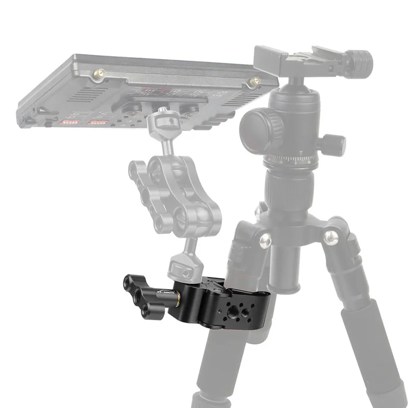 Алюминиевый кронштейн Super Clamp с гнездовым зажимом 3/8 дюйма 1/4