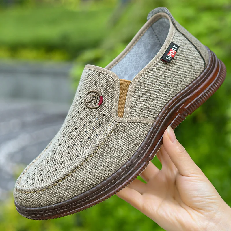 Мужская тканевая повседневная спортивная обувь осенняя новая модная легкая