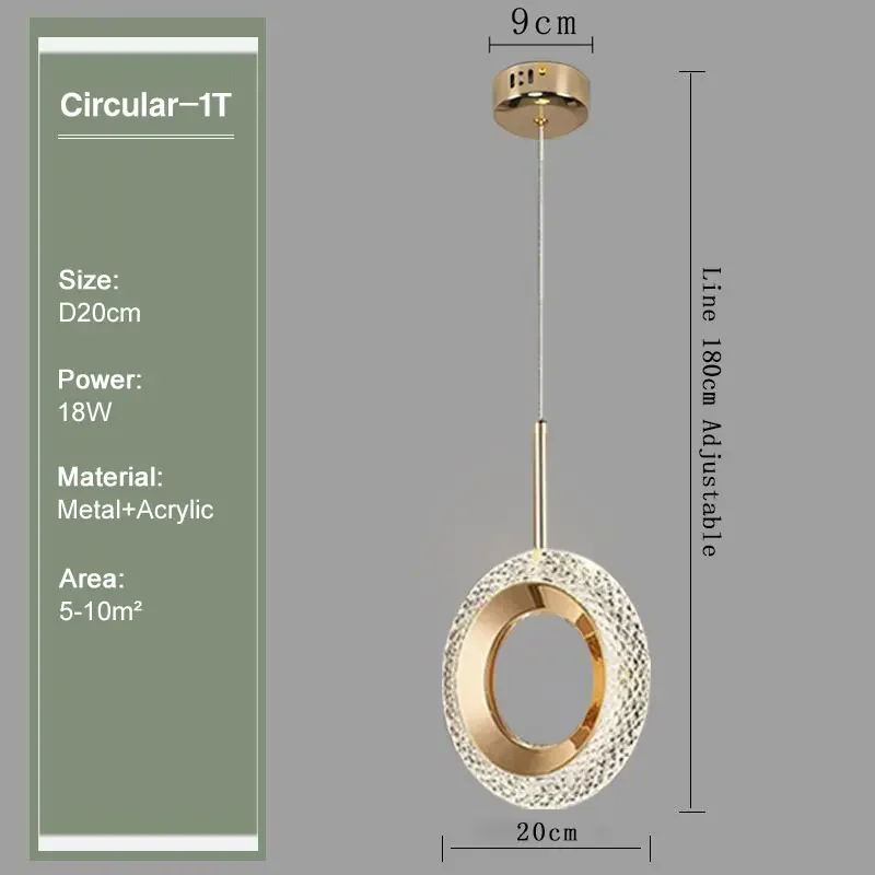 

Подвесной светильник ZIMULONG XG золотой