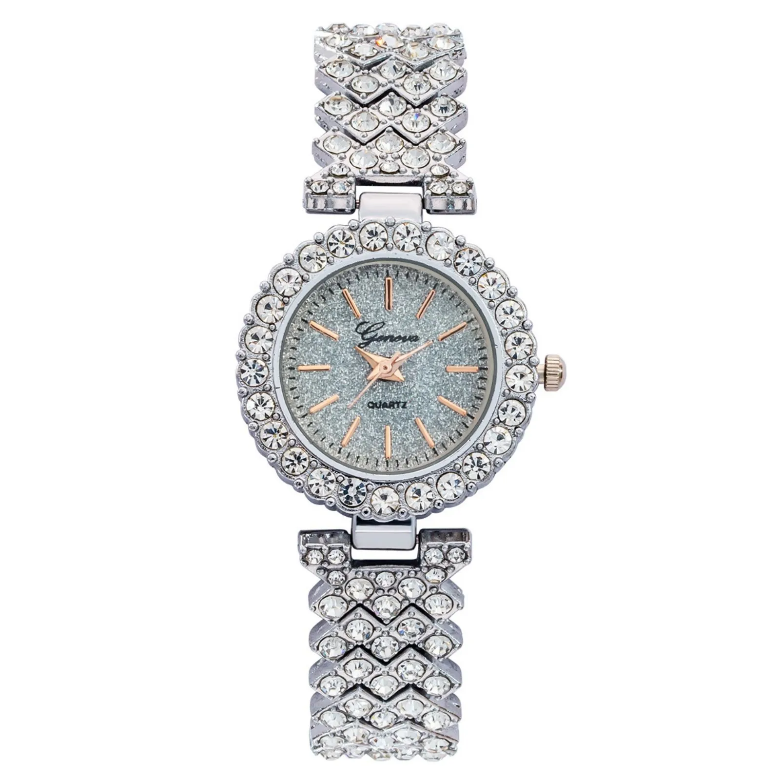

Ladies Diamond Gypsophila Bracelet Watch Fashion Quartz Wristwatches Luxury Brand Woman Watch 손목시계 Reloj Mujer Montre Femmes