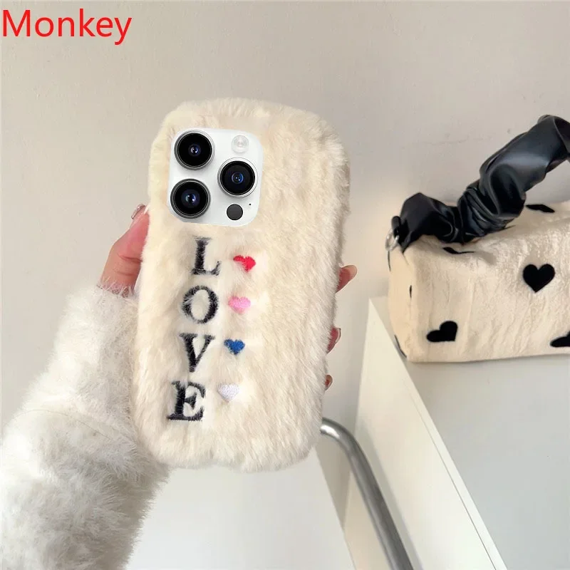 Плюшевый держатель для объектива камеры с надписью Love Word VIVO Y200 Y100 Y21 Y31 Y20 Y18 Y17 Y16 Y15S