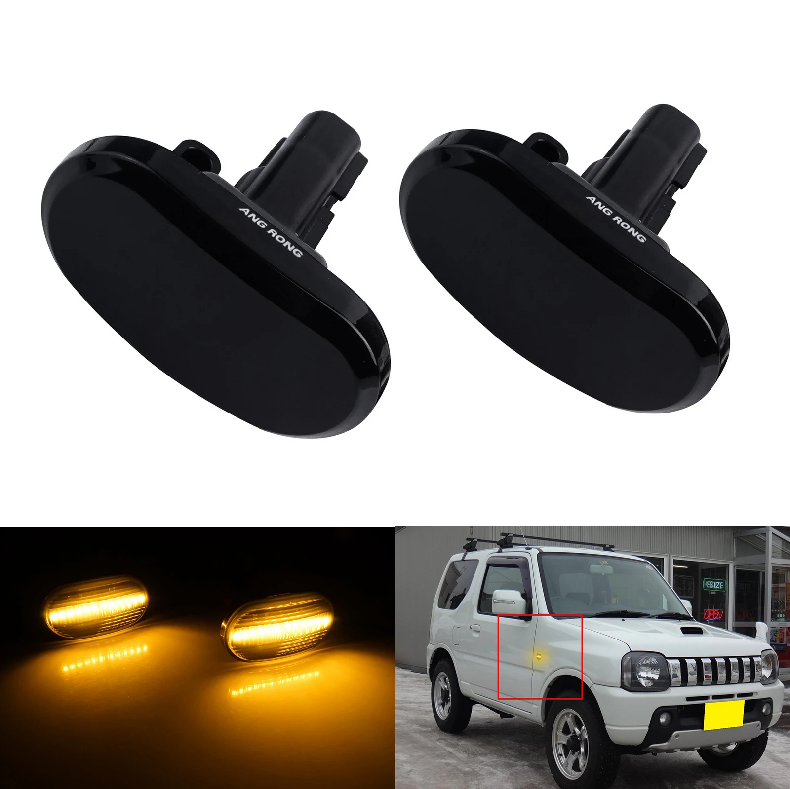 

2X боковой индикатор, светодиодный ретранслятор СВЕТИЛЬНИК Suzuki Grand Vitara Jimny Wagon R + Justy