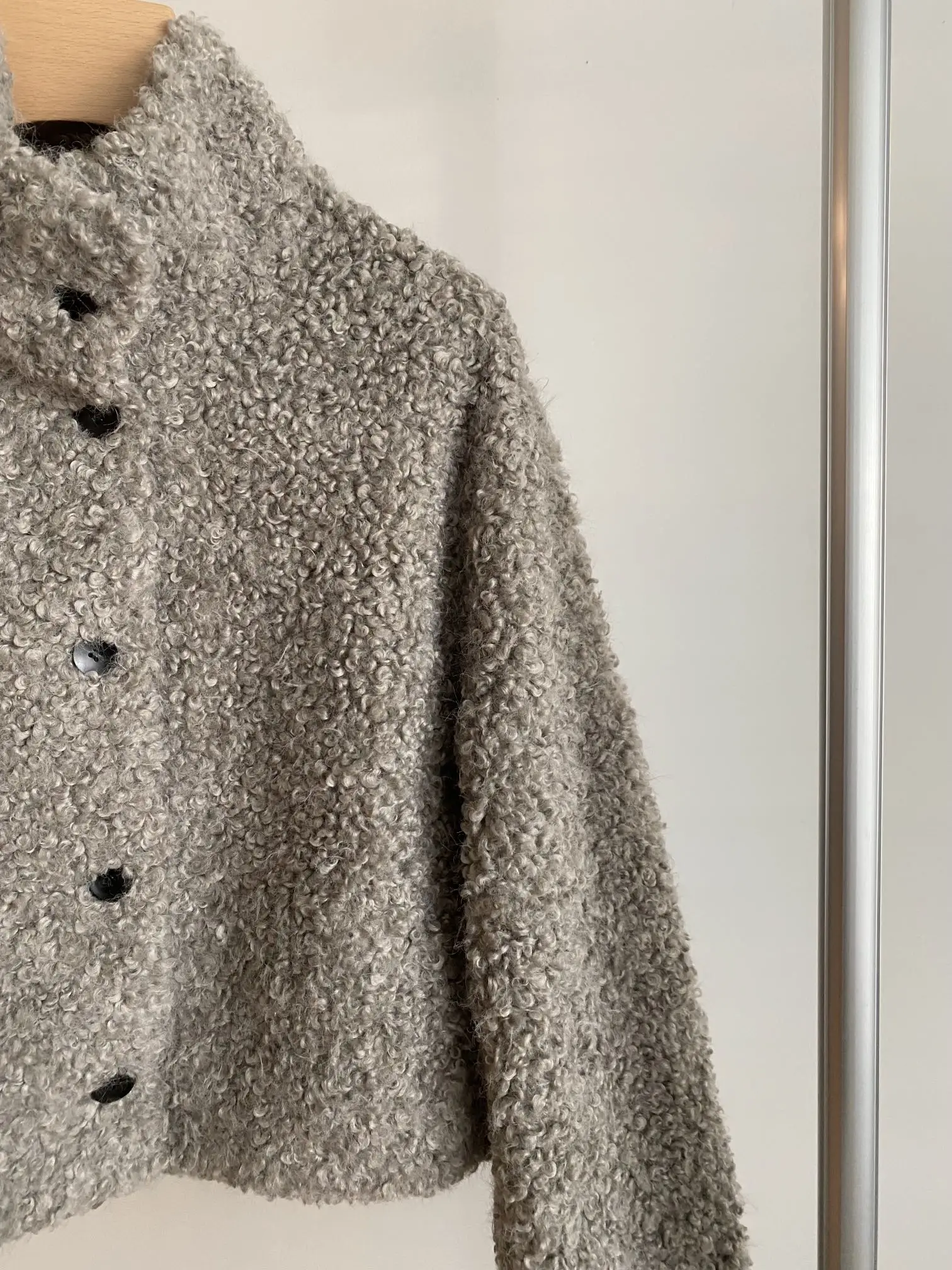 2024 осенне-зимняя новая женская модная высококачественная короткая куртка из