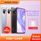 Глобальная версия смартфона Xiaomi Mi 11 Lite 128 ГБ NFC 4G, Восьмиядерный Snapdragon 732G, задняя камера 64 мп, 157g