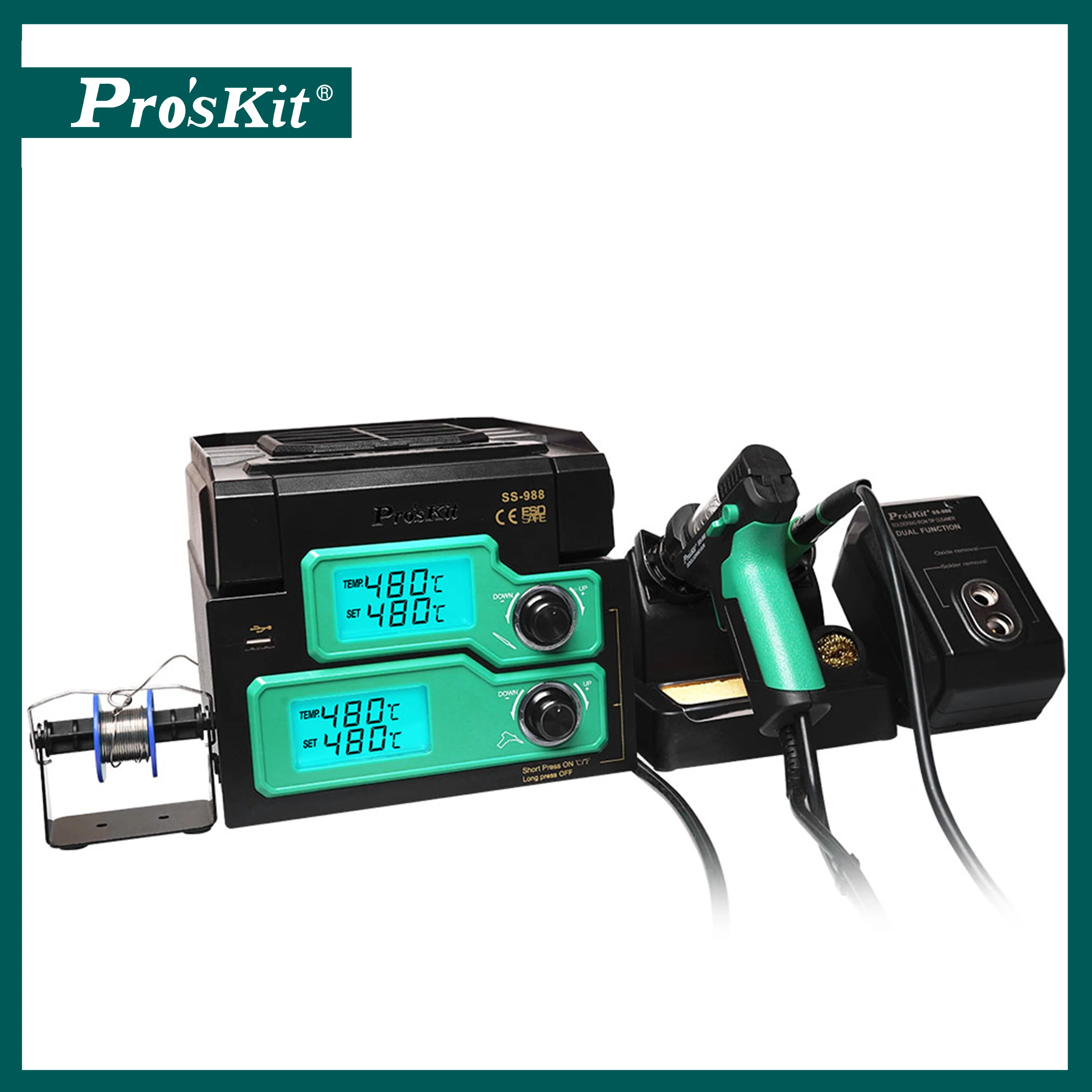 

Паяльная станция с цифровым ЖК-дисплеем, 220 В