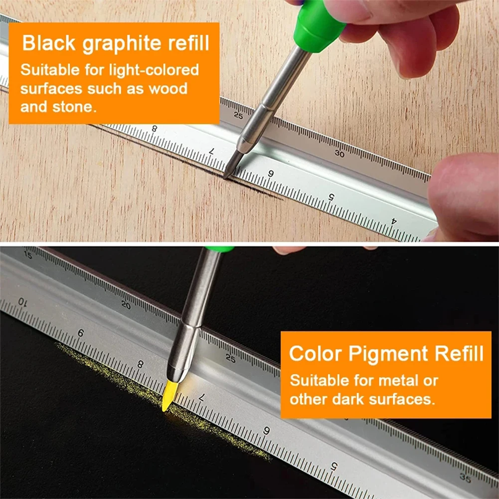 

Marker Carpenter With Refill Accessories Carpenter For Deep Leads And Built-in
