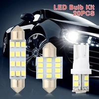 license xenon white lights car light plate lamps interior lights bulbs led bulbs kit interior lights reading lamps