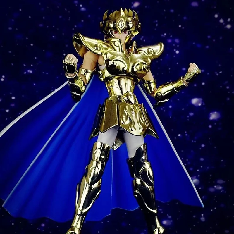 В наличии сейчас CS модель Aiolia SAINT SEIYA Saint Cloth Myth EX 24K Ver Leo аниме игрушки фигурки из