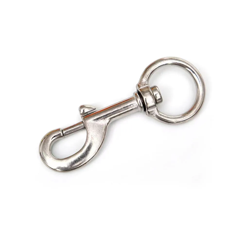 

Односторонний защелкивающийся крючок для подводного плавания из нержавеющей стали, вращающийся тяжелый аксессуары для бассейна