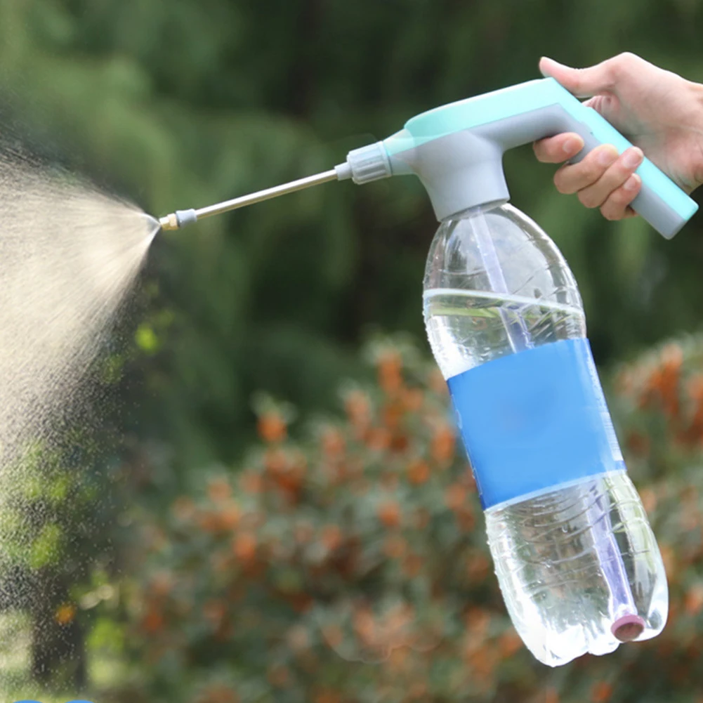

Pink water sprayer suit Electric charging watering head for plants with 3M water pipe for Garden Watering Irrigation Supplies