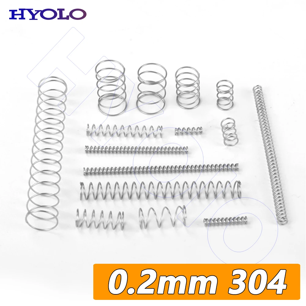 

Пружины сжатия из нержавеющей стали 304