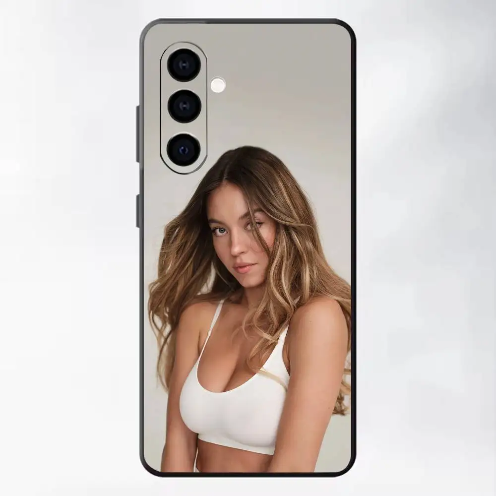 Фото Черный мягкий силиконовый чехол Sweetie SYD S-Sydney для Samsung A73 20,21,22,31,32,52,53,72 №4
