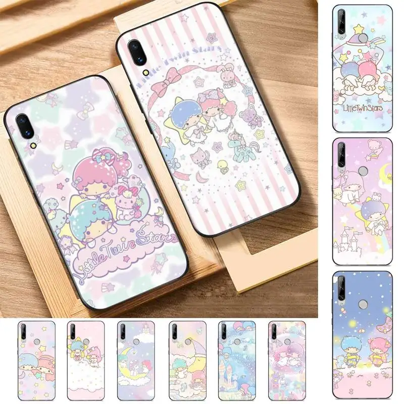 

BANDAI Cute Little Twin Stars Phone Case for Huawei Y 6 9 7 5 8s prime 2019 2018 enjoy 7 plus