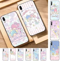 bandai cute little twin stars phone case for huawei y 6 9 7 5 8s prime 2019 2018 enjoy 7 plus