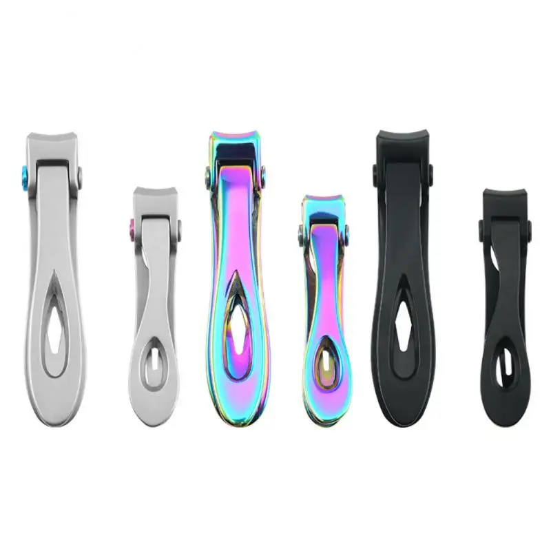 

Nail Clippers Stainless Steel Two Sizes Are Available Manicure Fingernail Cutter Thick Hard Toenail Scissors Tools Knife Nails