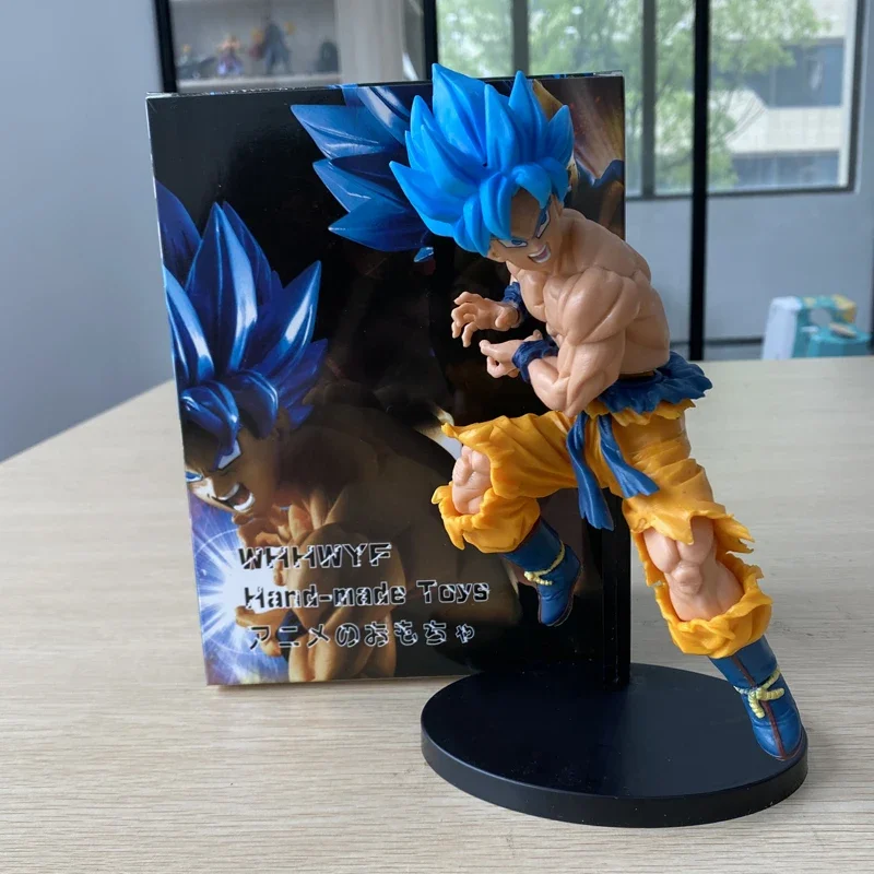 

Dragon Ball Z Blue Hair Goku Vegeta Figures PVC Anime Action Figures Toys For Boys Girls Kids Gift Collectible Model Ornaments